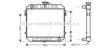 AVA QUALITY COOLING OL2095 Radiator, engine cooling